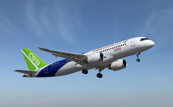 商飞C919首飞成功